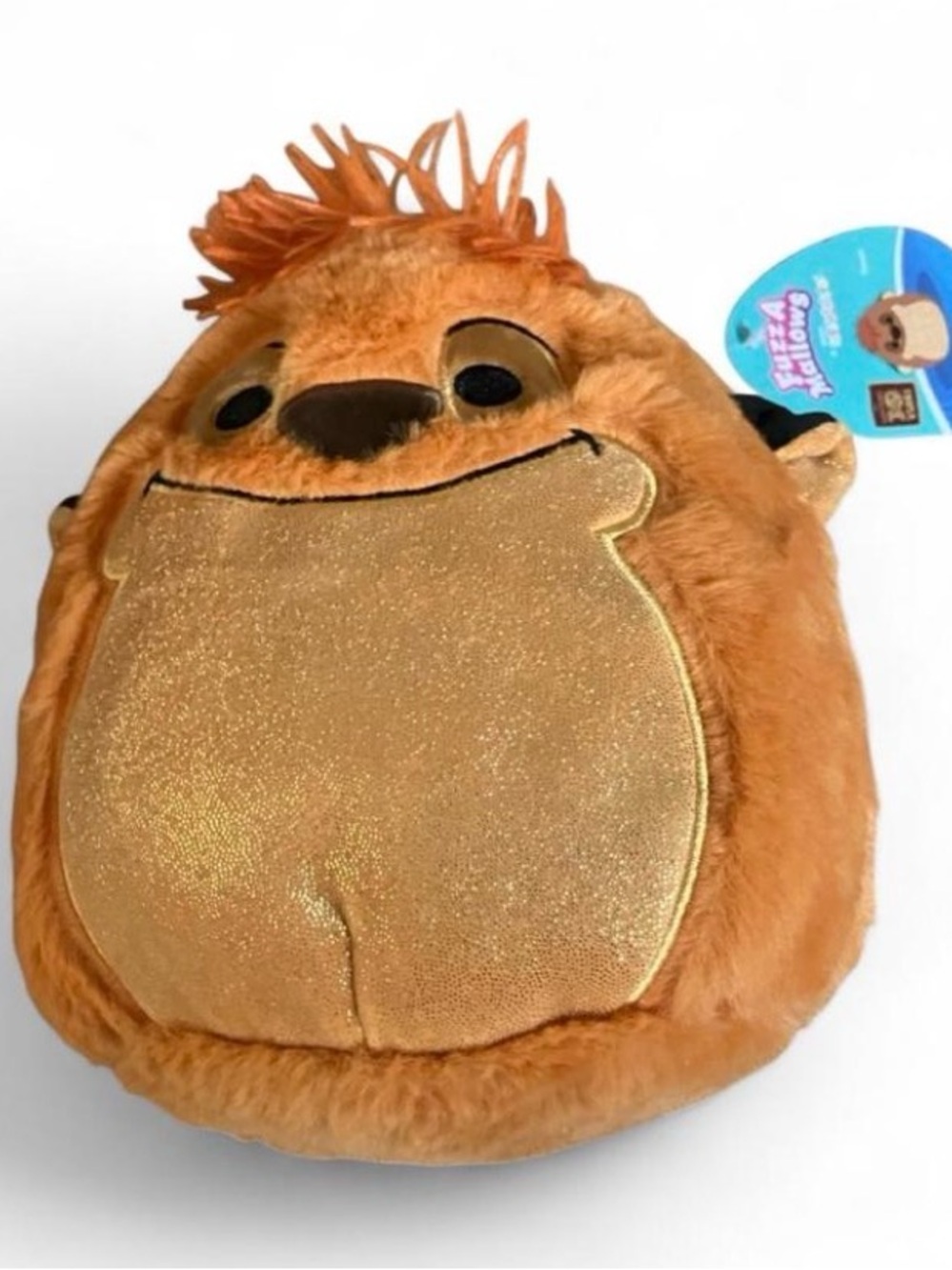 Squishmallows Gold Brown Hedgehog Plush
